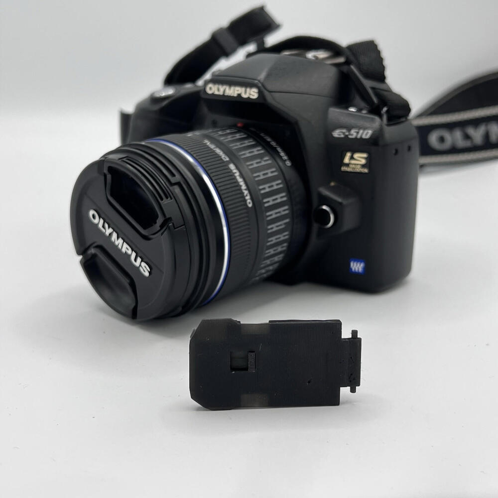 Olympus E-510‎ Battery Door Cover Replacement - 3D Resin Printed ⭐️